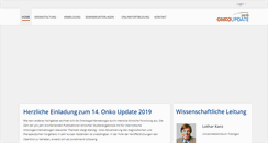 Desktop Screenshot of onko-update.com